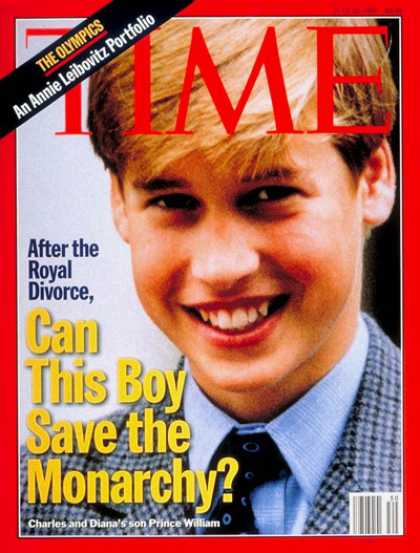 Time - Prince William - July 22, 1996 - Great Britain - Royalty