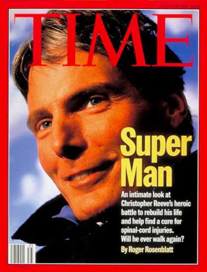 Time - Christopher Reeve - Aug. 26, 1996 - Actors - Movies - Health & Medicine