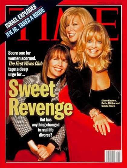 Time - Diane Keaton, Bette Midler, Goldie Hawn - Oct. 7, 1996 - Diane Keaton - Bette Mi