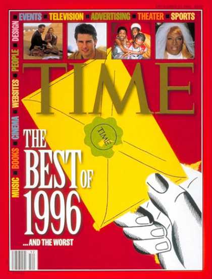 Time - Best of '96 - Dec. 23, 1996 - Special Issues
