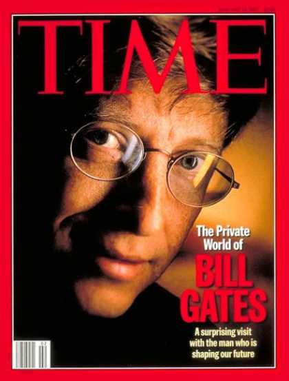 Time - Bill Gates - Jan. 13, 1997 - Microsoft - Computers - Science & Technology
