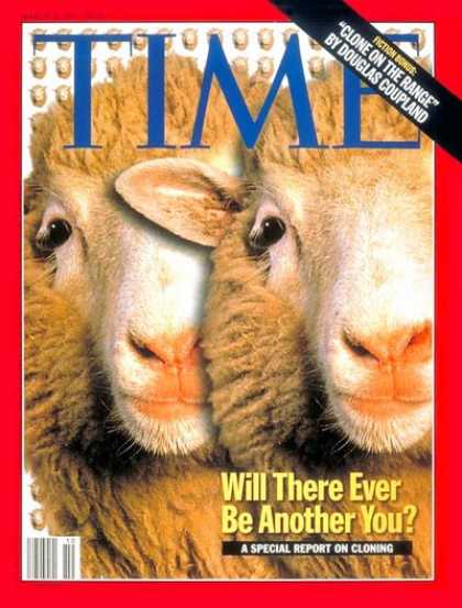Time - Dolly, Cloned Sheep - Mar. 10, 1997 - Genetics - DNA - Animals - Health & Medici
