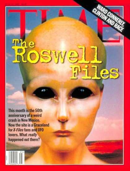 Time - Roswell Files - June 23, 1997 - Space Exploration - Science Fiction