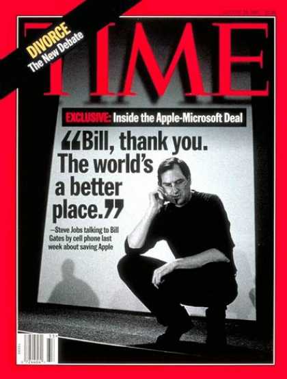 Time - Steve Jobs - Aug. 18, 1997 - Science & Technology - Business - Computers - Apple