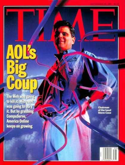 Time - Steve Case - Sep. 22, 1997 - Science & Technology - AOL - Computers - Business