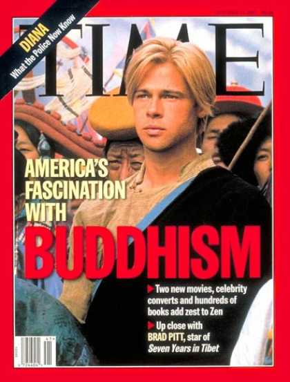 Time - Brad Pitt - Oct. 13, 1997 - Religion - Buddhism - Movies - Actors