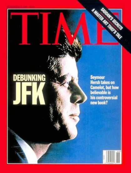 Time - John F. Kennedy - Nov. 17, 1997 - U.S. Presidents - Kennedys - Politics
