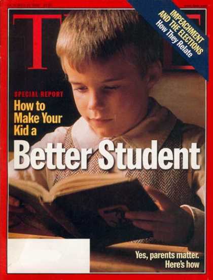 Time - How to Make Your Kid a Better Student - Oct. 19, 1998 - Students - Parenting - E