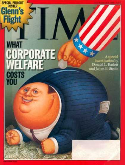 Time - Corporate Welfare - Nov. 9, 1998 - Finance - Business