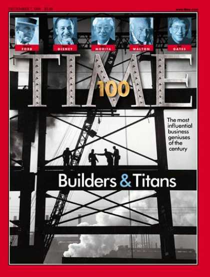 Time - TIME 100: Builders & Titans - Dec. 7, 1998 - TIME 100 - Finance - Special Issues
