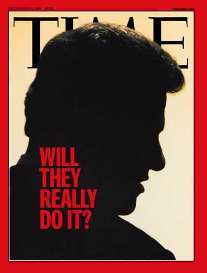 Time - Bill Clinton - Dec. 21, 1998 - U.S. Presidents - Politics