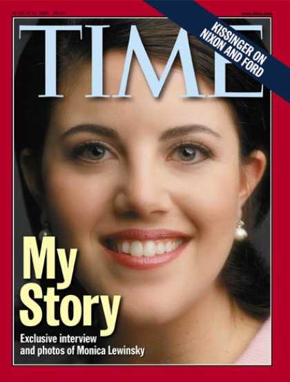 Time - Monica Lewinsky - Mar. 15, 1999 - Scandals