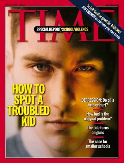 Time - How to Spot a Troubled Kid - May 31, 1999 - Teens - Children - Society - Educati