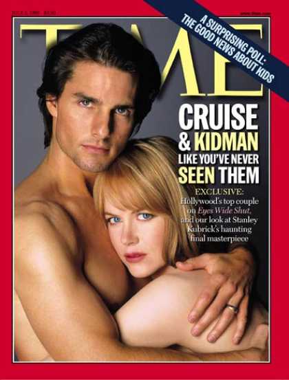 Time - Tom Cruise & Nicole Kidman - July 5, 1999 - Tom Cruise - Actors - Movies