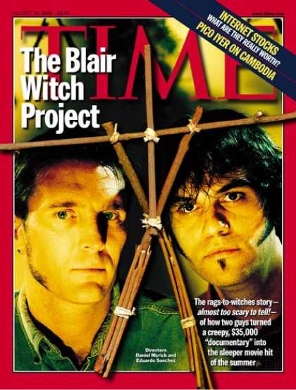 Time - The Blair Witch Project - Aug. 16, 1999 - Movies