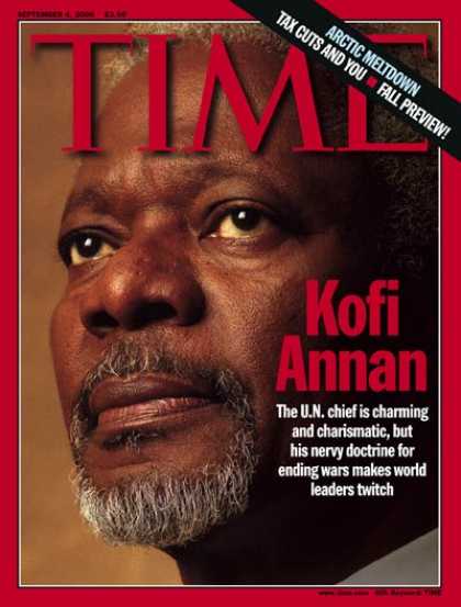 Time - Kofi Annan - Sep. 4, 2000 - United Nations - Diplomacy