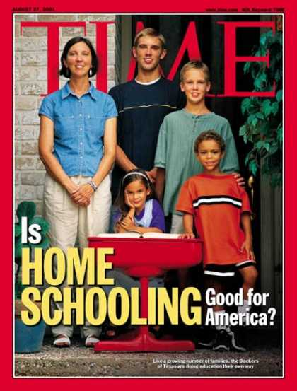 Time - Home Schooling - Aug. 27, 2001 - Parenting - Family - Education