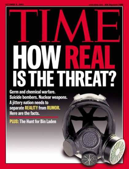 Time - How Real Is the Threat? - Oct. 8, 2001 - Sept. 11 - Al-Qaeda - Terrorism