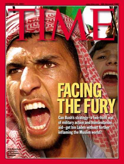 Time - Facing the Fury - Oct. 15, 2001 - Sept. 11 - Al-Qaeda - Middle East - Terrorism