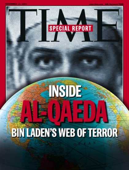 Time - Osama bin Laden - Nov. 12, 2001 - Sept. 11 - Al-Qaeda - Terrorism