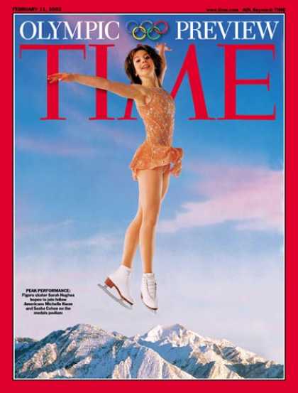 Time - Sarah Hughes - Feb. 11, 2002 - Skating - Olympics - Women - Sports