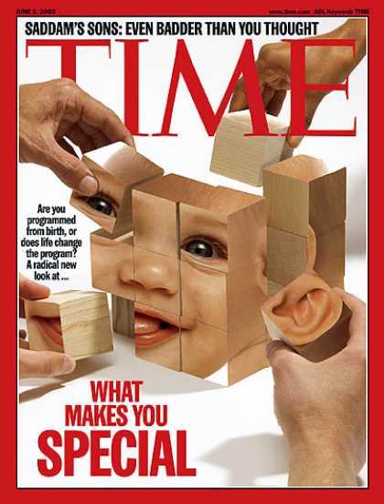 Time - What Makes You Special - June 2, 2003 - Genetics - DNA - Health & Medicine