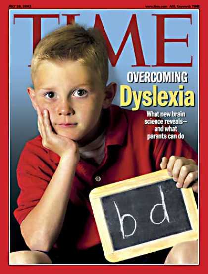 Time - Overcoming Dyslexia - July 28, 2003 - Learning Disabilities - Education