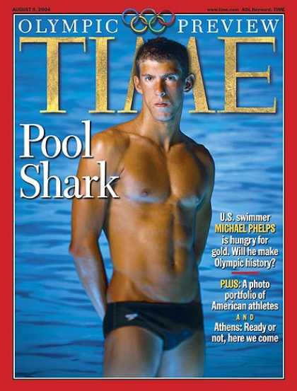Time - Aug. 9, 2004 - Olympics - Swimming - Sports