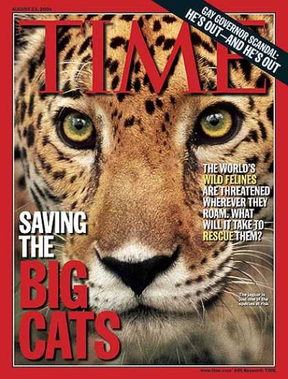 Time - Saving the Big Cats - Aug. 23, 2004 - Cats - Wildlife - Animals - Africa - Envir