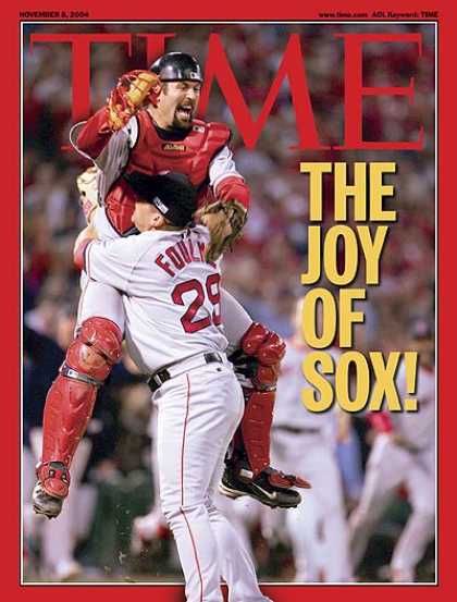 Time - The Joy of Sox - Nov. 8, 2004 - Baseball - Boston - Sports