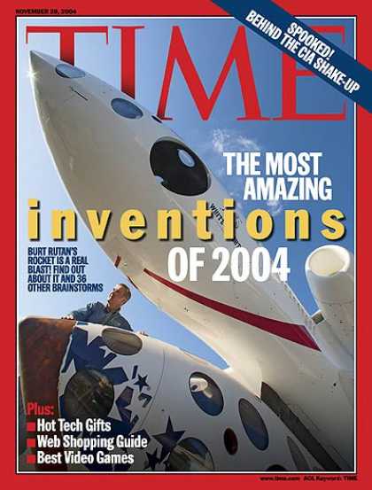 Time - The Most Amazing Inventions of 2004 - Nov. 29, 2004 - Inventions - Innovation -