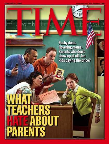 Time - What Teachers Hate About Parents - Feb. 21, 2005 - Schools - Children - Educatio