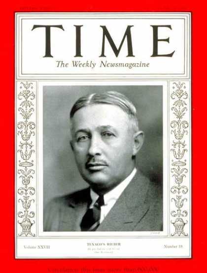 Time - Torkild Rieber - May 4, 1936 - Business