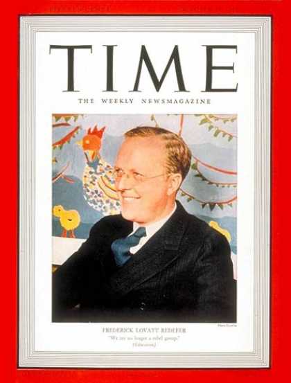 Time - Frederick L. Redefer - Oct. 31, 1938 - Education