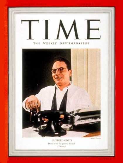 Time - Clifford Odets - Dec. 5, 1938 - Theater - Actors