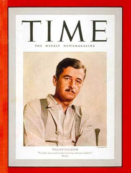 Time - William Faulkner - Jan. 23, 1939 - Books