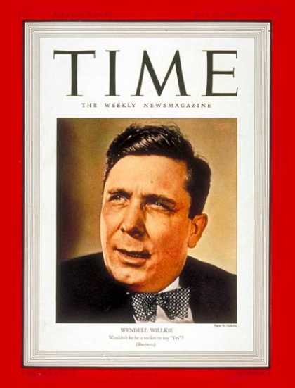 Time - July 31, 1939 - Politics - Business - New Deal