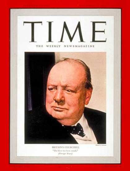 Time - Winston Churchill - Sep. 4, 1939 - Great Britain
