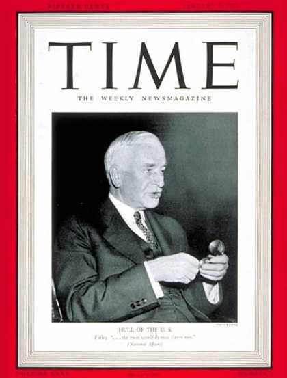 Time - Jan. 8, 1940 - Diplomacy - United Nations - Government - Law