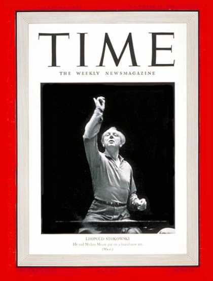 Time - Leopold Stokowski - Nov. 18, 1940 - Conductors - Classical Music - Music