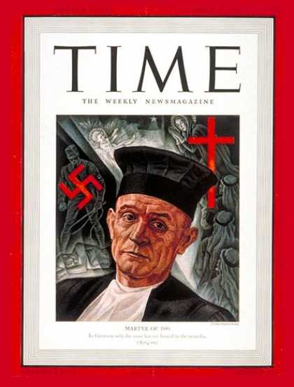 Time - Martin Neimoller - Dec. 23, 1940 - Germany - Religion