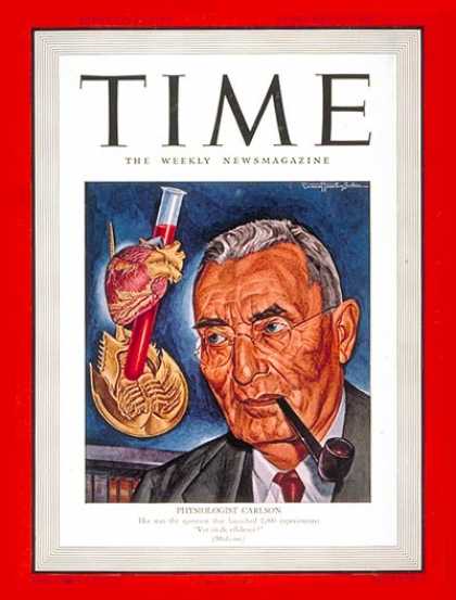Time - Anton J. Carlson - Feb. 10, 1941 - Education
