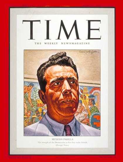 Time - Ezequiel Padilla - Apr. 6, 1942 - Painters - Art