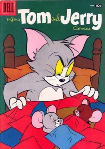Tom & Jerry Comics 154 - Quilt - Poster Bed - Pillow - Sleeping Bag - Hungry
