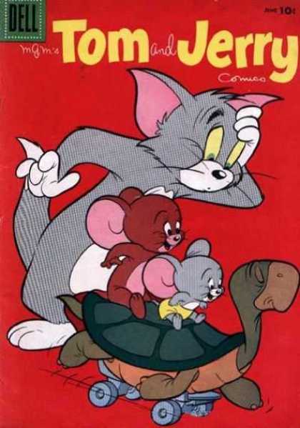 Tom & Jerry Comics 155 - Turtle - Baby Mouse - Roller Skate - Ride - Fun