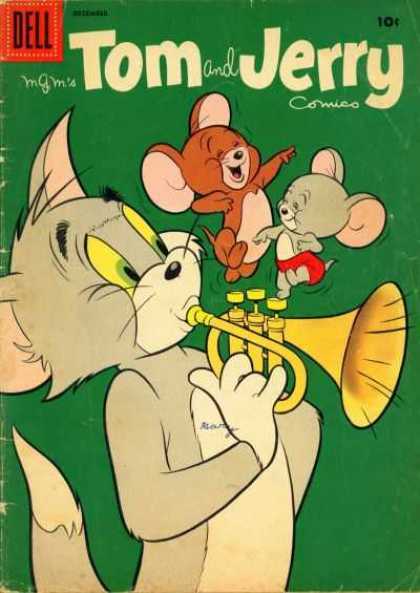 Tom & Jerry Comics 161 - Mice - Cat - Horn - Ears - Tail