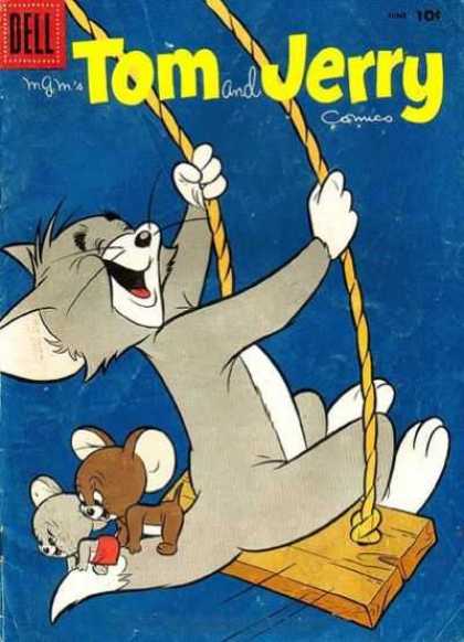 Tom & Jerry Comics 167 - Dell - Dell Comics - Tom And Jerry - Mouse - Cat