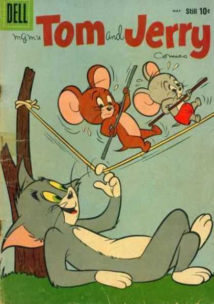 Tom & Jerry Comics 178 - Cat - Mice - Tightrope - Suspense - Fright