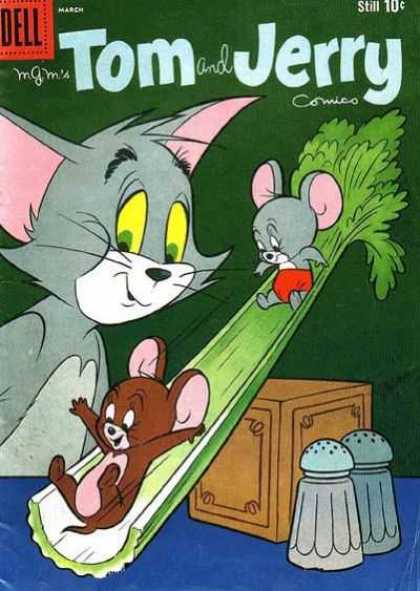 Tom & Jerry Comics 188 - Mice - Slide - Pepper - Salt - Celery