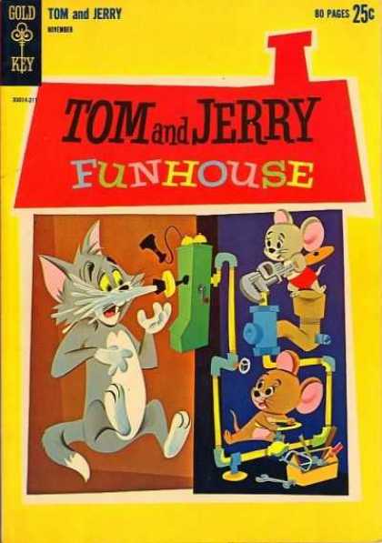 Tom & Jerry Comics 213 - Mice - Cat - Water - Phone - Pipes